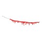 Cicatriz corte cuello con sangre halloween degolla