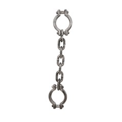 Grilletes 50 cm cadenas preso-Tus disfraces baratos