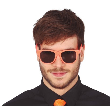 Gafas pasta neon naranja