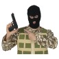 Pistola negra policia ejercito 24 cm