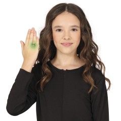 Anillo halloween con luz 1 ud