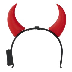 Cuernos de demonio diablo rojos con luz -Tus disfraces