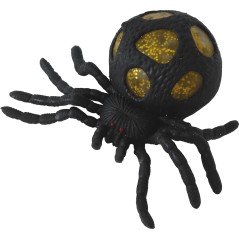 Araña halloween elastica con huevos 14x10 cm