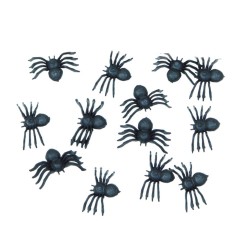 Arañas 70 unidades en bolsa halloween-Disfraces baratos