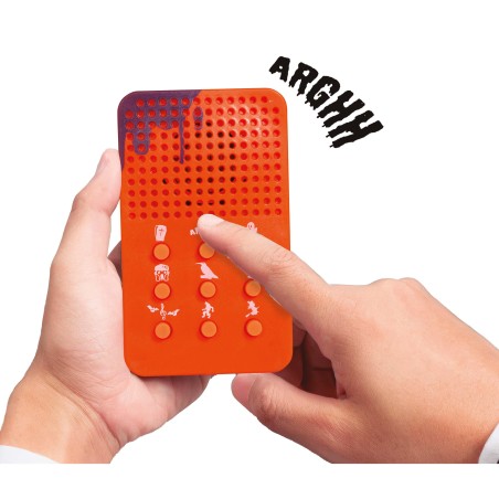 Altavoz con ruidos halloween terror 10 cm-Tus disfraces Halloween