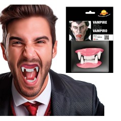 Dientes vampiro o dracula dobles-Tus Disfraces