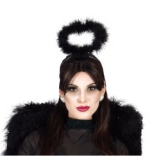 Aureola angel negro caido diadema