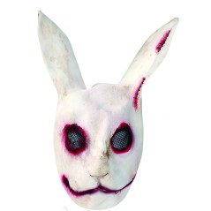 Mascara conejo siniestro terror halloween -Tus disfraces