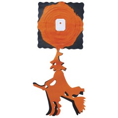 Guirnalda brujas 300 x 23 cm papel para halloween-Tus Disfraces