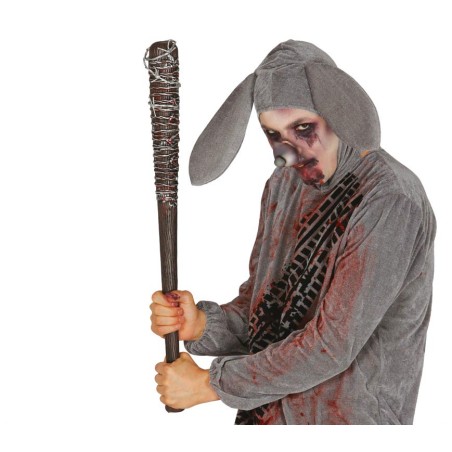 Bate de beisbol 73 cm con alambre de espinas Negan