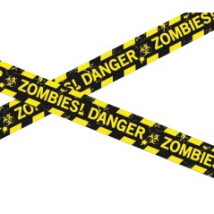 Cinta policia zombie 600 cm precinto danger zombie