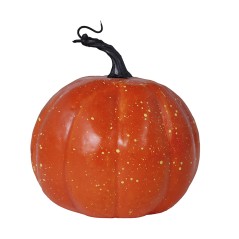 Calabaza 11 cm con luz decoracion hallow een-Tus Disfraces baratos