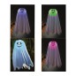 Fantasma con luz 60 cms colgante halloween