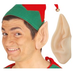 Orejas duende elfo con punta latex -Tus Disfraces Baratos