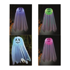 Fantasma con luz 60 cms colgante halloween