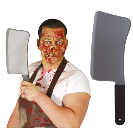Cuchillo cortador carnicero 40 cm corta miembros-Tus Disfraces