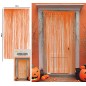 Cortina naranja 100 x 200 cms.