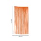 Cortina naranja 100 x 200 cms.