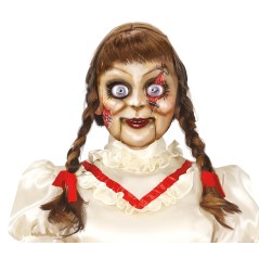 Mascara muñeca similar a annabelle -Tus disfraces baratos