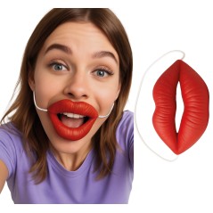 Labios gigantes rojos besame-El Informal bromas