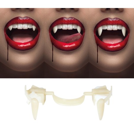 Colmillos vampiro retractiles-Tus Disfraces