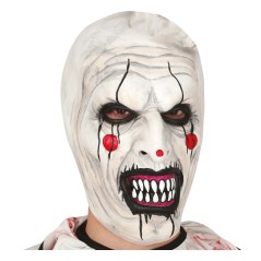 Mascara payaso terrorifico Terrifier latex -Tus disfraces