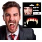 Dientes vampiro colmillos con pega termoplastica