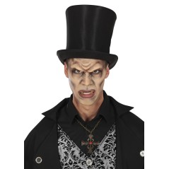 Colmillos vampiro oro con termoplastica