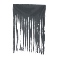 Cortina tela gris para decoraciones terror 100x200 cm