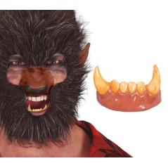 Dientes colmillos hombre lobo licantropo-Tus Disfraces