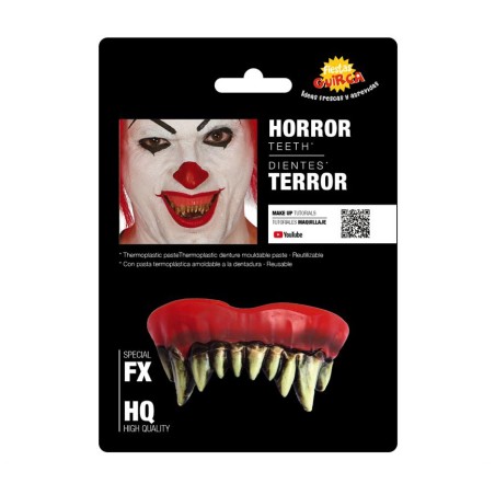 Dientes monstruo postizos