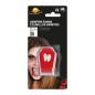 Colmillos vampiro con pegamento dracula 2186