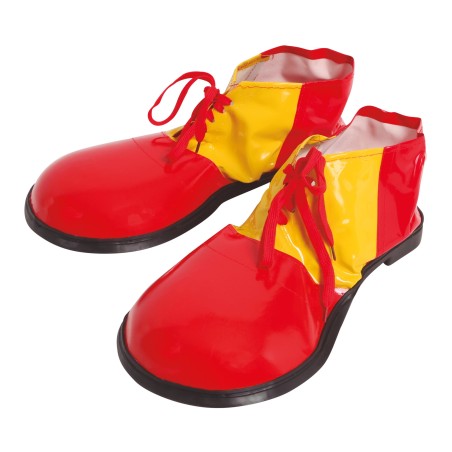 Zapatos rojos de payaso para hombre-Tus disfraces baratos