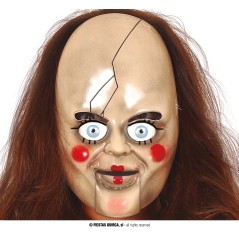 Mascara muñeca asesina Anna barata -Tus disfraces baratos