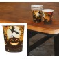 Vasos calabazas 6 uds 9 cm