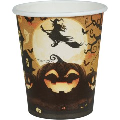 Vasos calabazas 6 uds 9 cm -Tus disfraces baratos