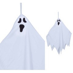 Figura fantasma colgante con luz de 70 cm-Tus disfraces Halloween