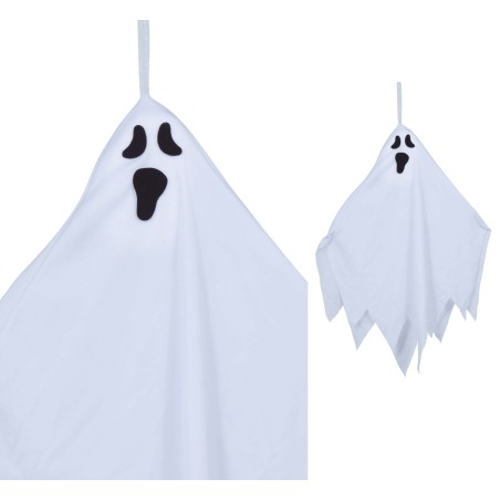 Figura fantasma colgante con luz de 70 cm-Tus disfraces Halloween