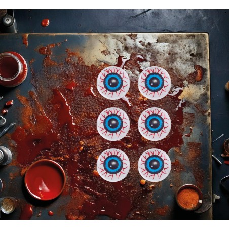 Ojos decoracion halloween 8 uds-Tus disfraces Halloween