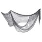 Tela gris rasgada decoracion halloween 76x228 cm