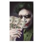 Billetes payaso sonrisa 6x15 cm Joker
