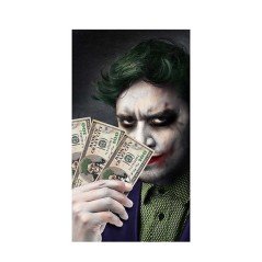 Billetes payaso sonrisa 6x15 cm Joker