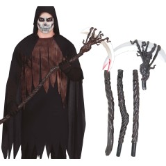 Guadaña muerte deluxe 150 cm-Tus Disfraces
