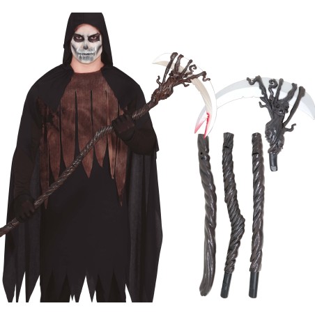 Guadaña muerte deluxe 150 cm-Tus Disfraces