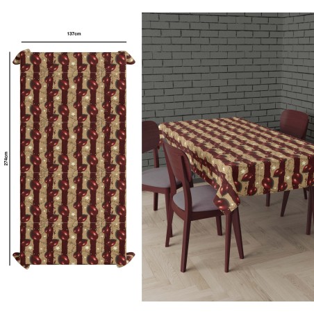 Mantel payaso circo terror 137x274-Tus Disfraces baratos