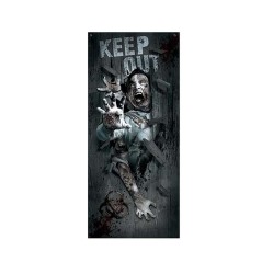 Decoracion Puerta zombies-Tus Disfraces baratos