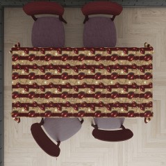 Mantel payaso circo terror 137x274-Tus Disfraces baratos