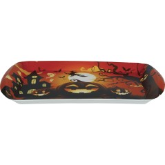 Bandeja calabazas halloween 39x24 cm-Tus Disfraces baratos