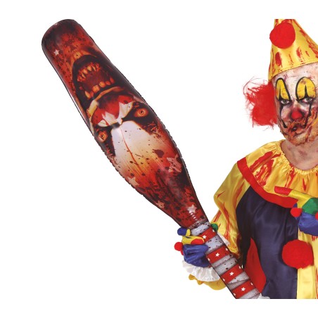 Bate hinchable payaso terror 90 cm-Tus Disfraces