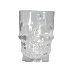 Jarra calavera con luz 10x14 cm-Tus disfraces Halloween